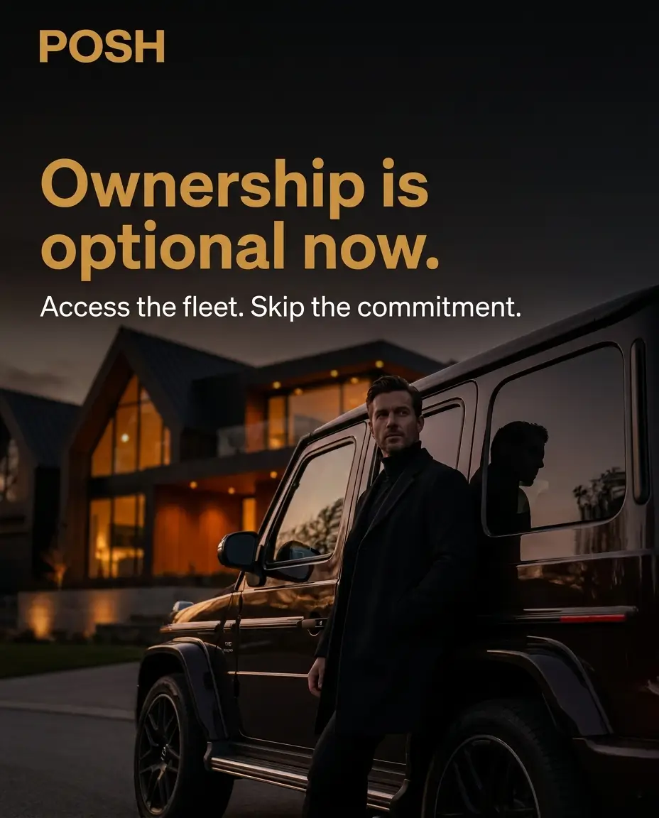 POSH ad — Ownership is optional now.