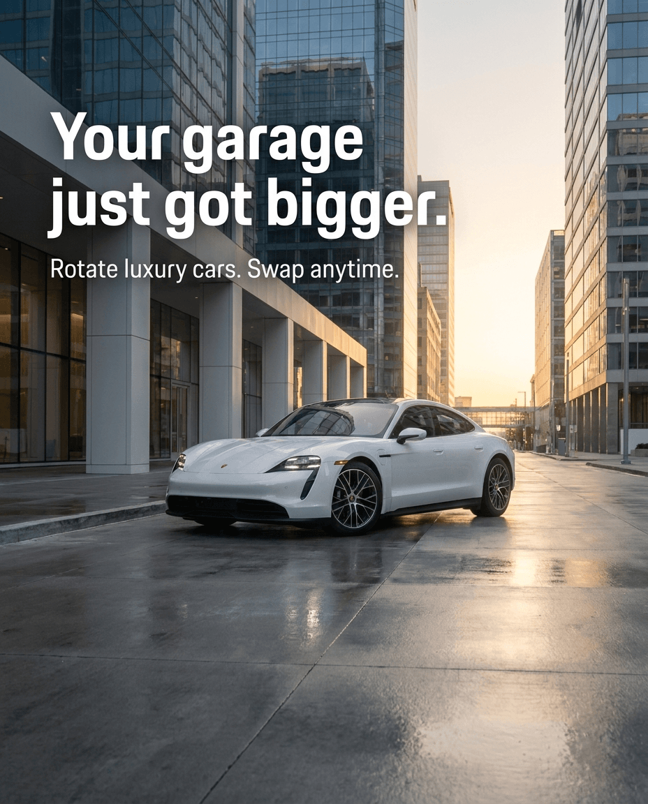 POSH ad — Your garage just got bigger.